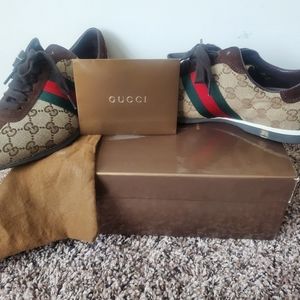 Gucci sneakers size 38.5